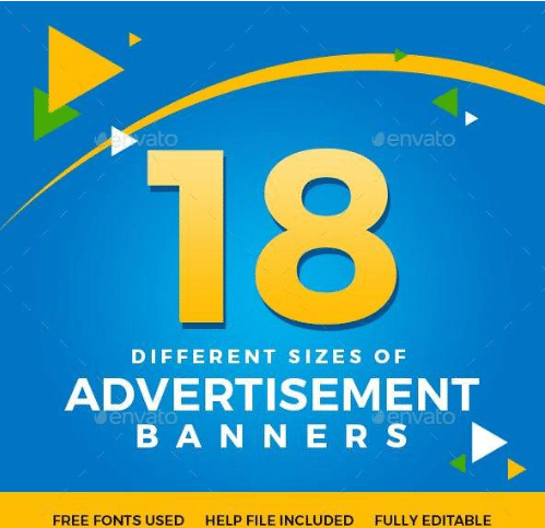 Advertising Web Banner Set