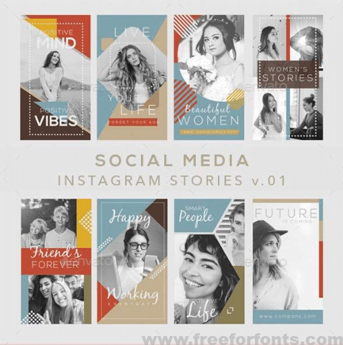 Social Media Instagram Stories v.01