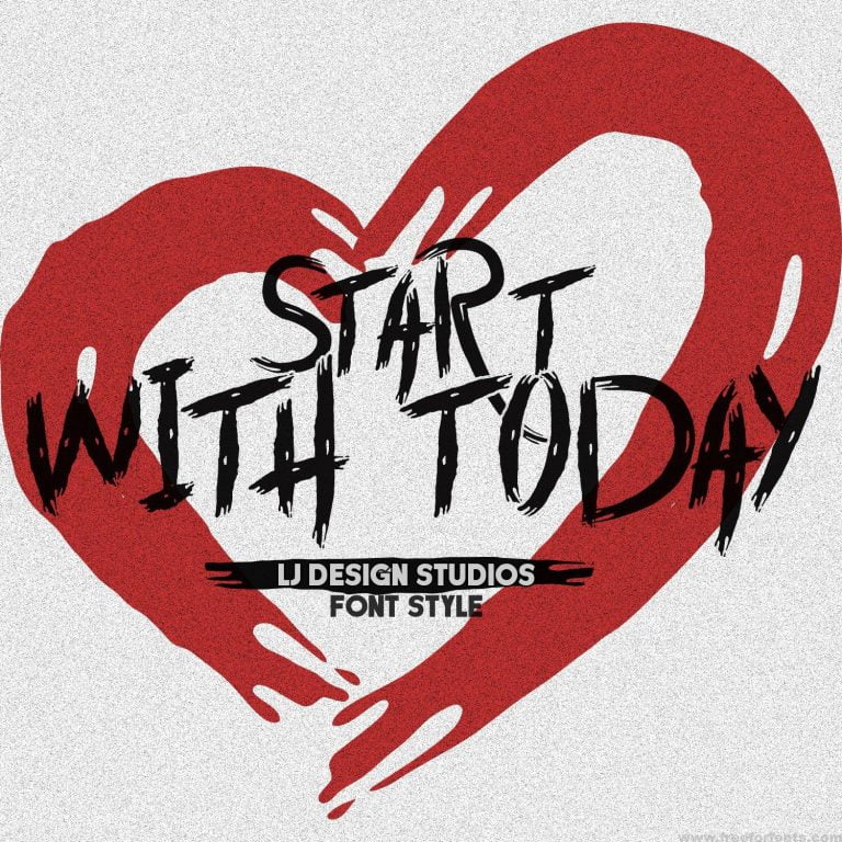Start with Today Font Free Download