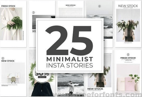 25 INSTAGRAM STORIES TEMPLATE