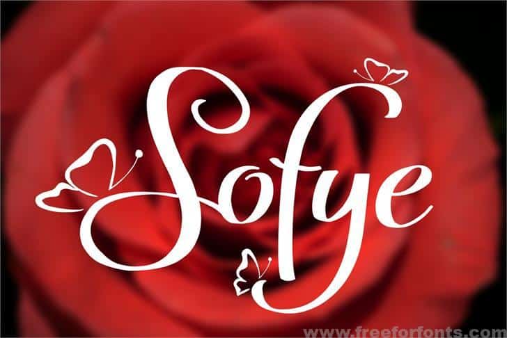 Sofye font