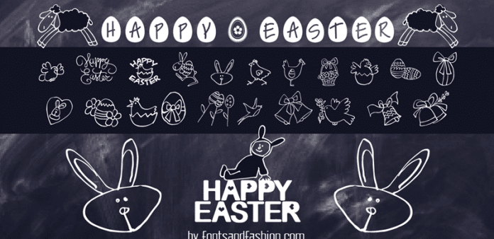 Happy Easter Font