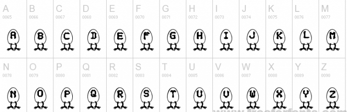 RM Egg Font