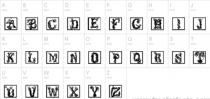 Tree Like Font