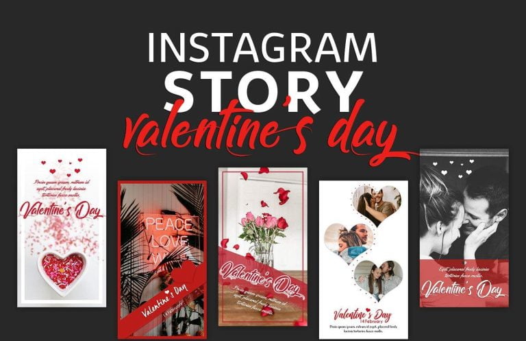 Instagram Story – Valentine Font