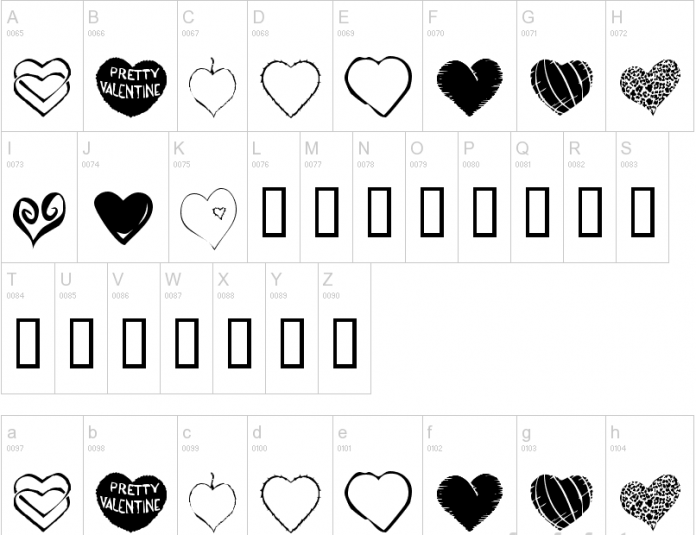 KR Heartfelt Font