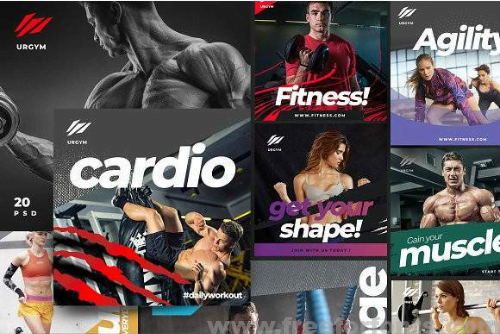 Fitness or Gym instagram pack 2.0