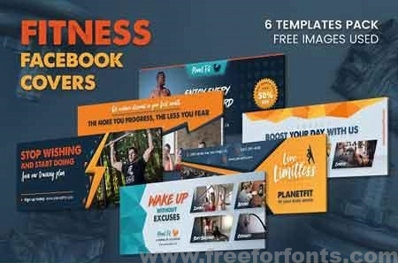 Fitness Facebook Cover 3012419 Font