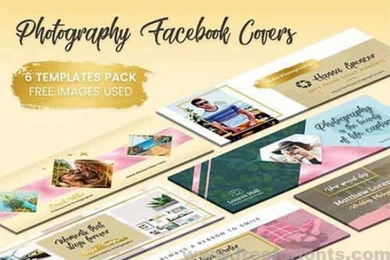 Photography Facebook Cover 3012452 Font
