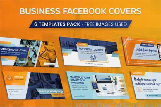 Business Facebook Cover 3012417 Font