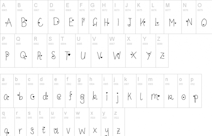 LC Look With Your Heart Font