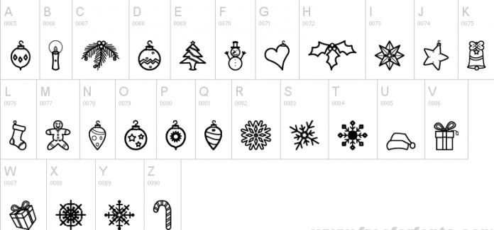 Xmasbats St Font