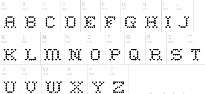 Heart Sweet Heart Font