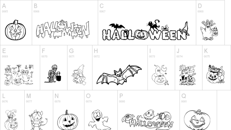 Halloween Font