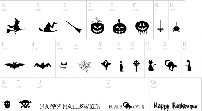 Freaky Halloween Font