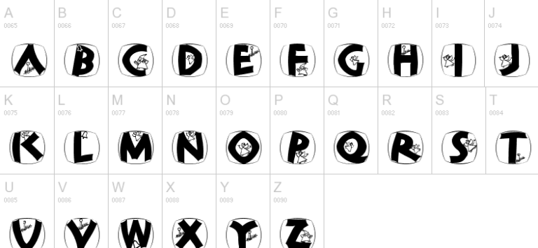 ClassiCaps Xmas Font