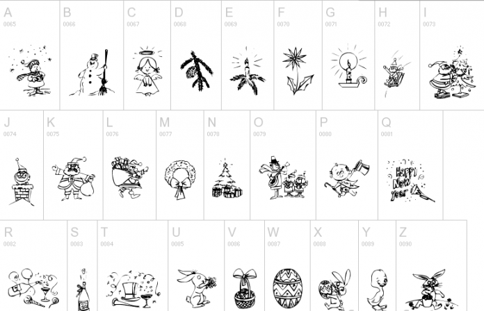 Typographers Holidayfont