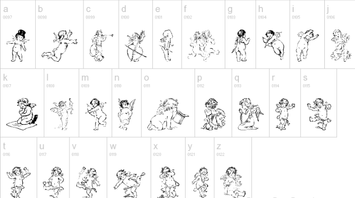 Gabriel’s Angels Font