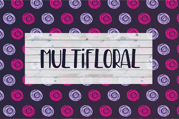 MultiFloral Summer Font