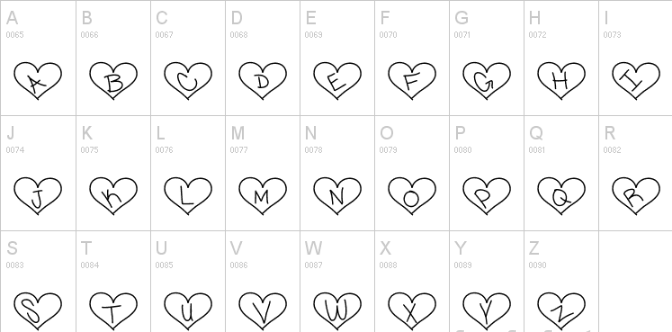 I Lovers You Font