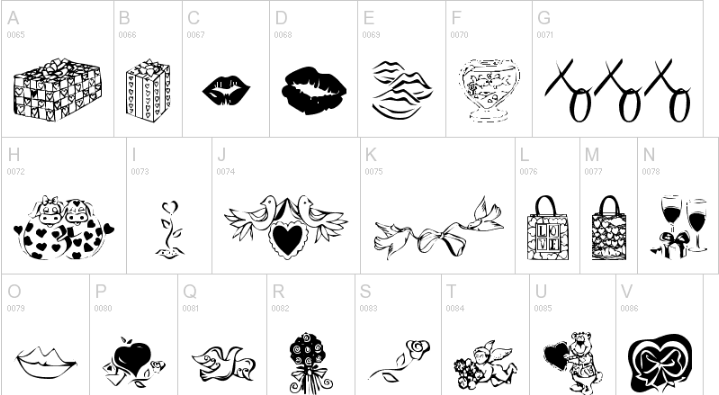 KR Be Mine Forever Font