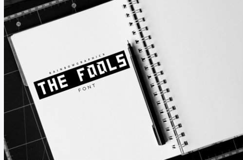 The Fools Font