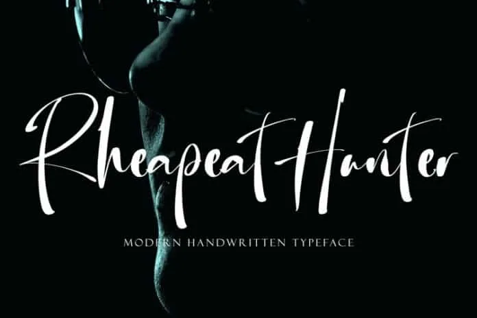 Rhepeat Hunter Font