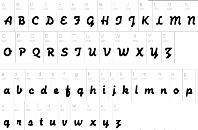 Machine Script Font