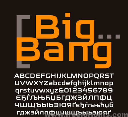 BigBang Font