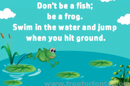 Froggie Font
