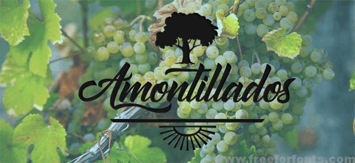 Amontillado font Free Download