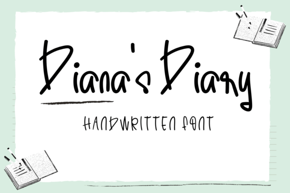 Diana's Diary Font
