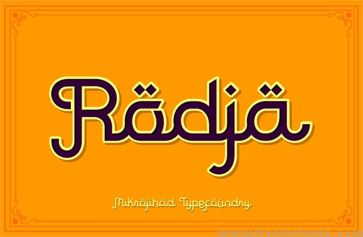 Rodja Font Free Download