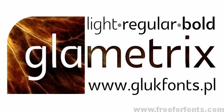 Glametrix Font Free Download