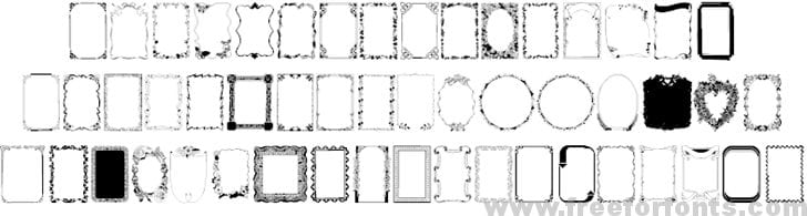 Frames1 Font Free Download
