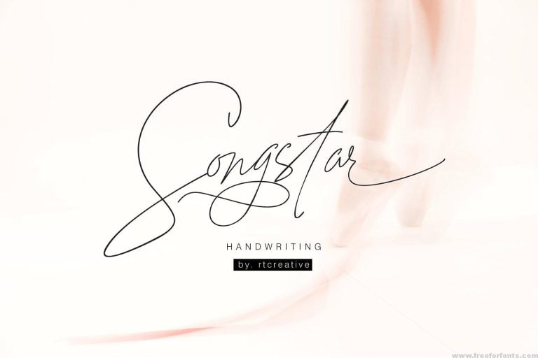 Songstar Signature Font Free Download