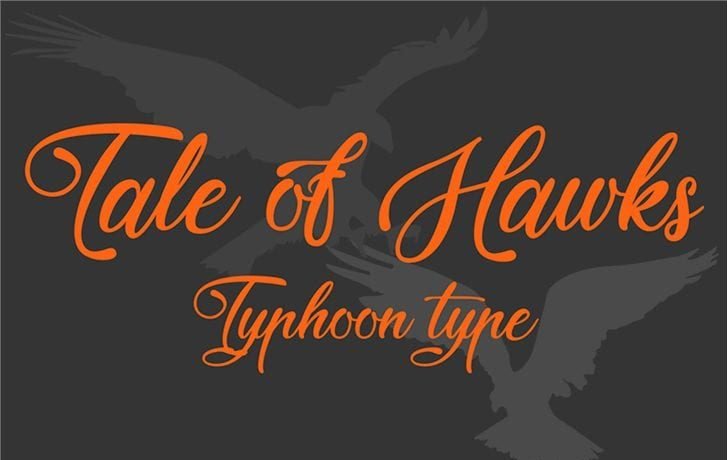 Tale of Hawks Font Free Download