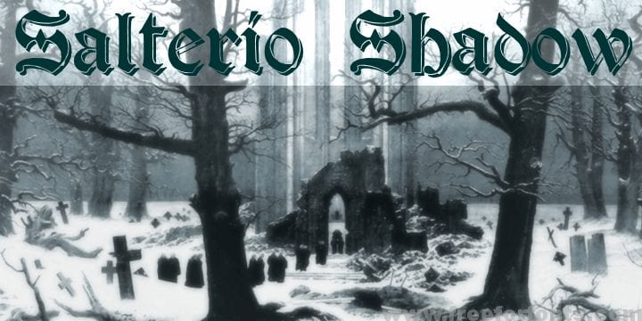 Salterio Shadow Font Free Download