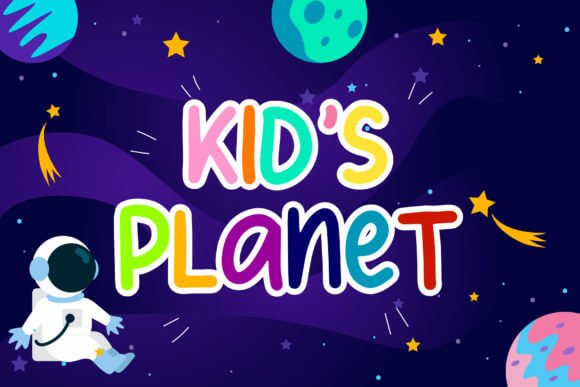 Kid's Planet Font