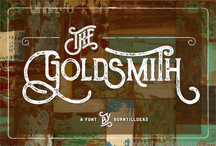 The Goldsmith Vintage Font Free Download