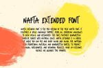 Nafta Extended Marker Font