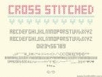 Cross Stitched Font