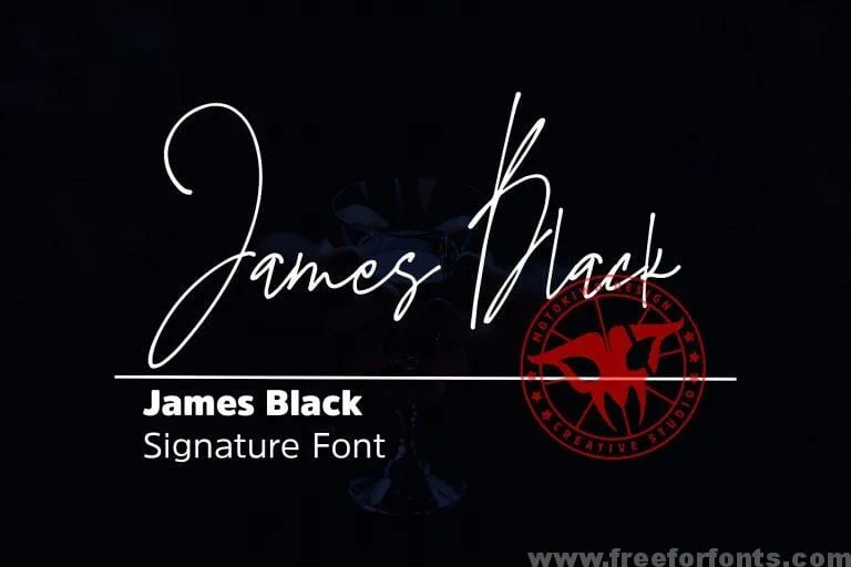 Black Drama Font