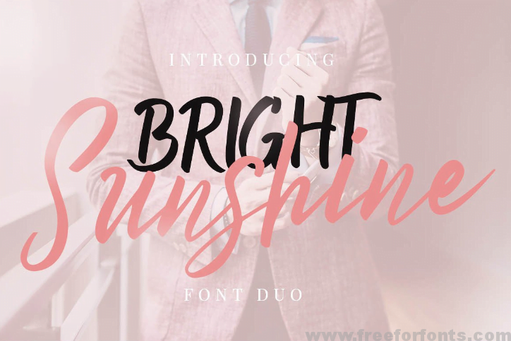 Bright Sunshine Script Font Free Download
