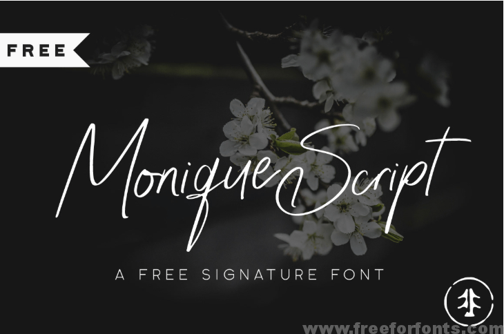 Monique Script Font Free Download