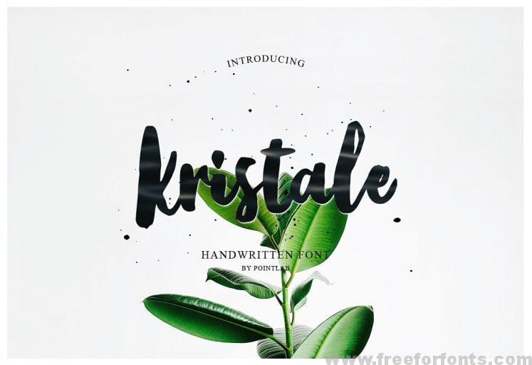 Kristale Script Font Free Download