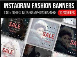Instagram Fashion Sale Banners