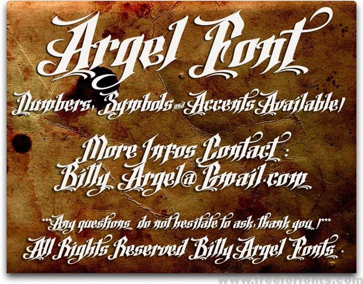 Argel Font  Free Download