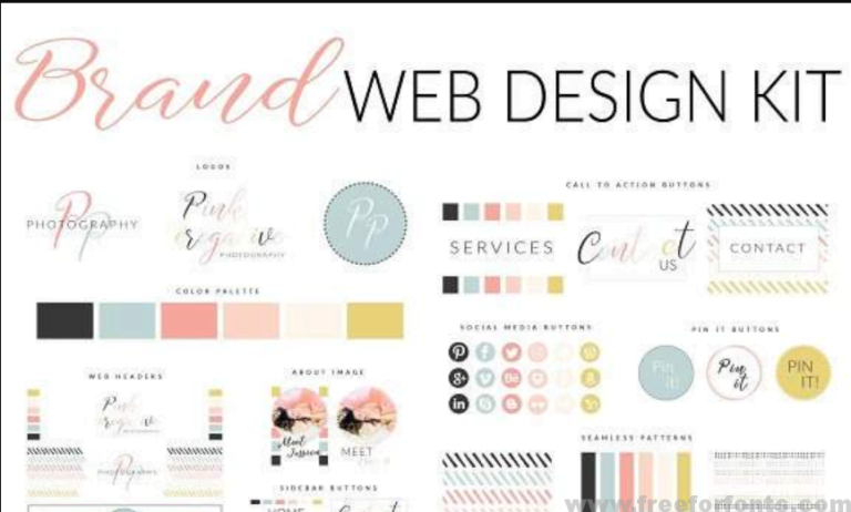 Web Branding Kit – Pink Perogative