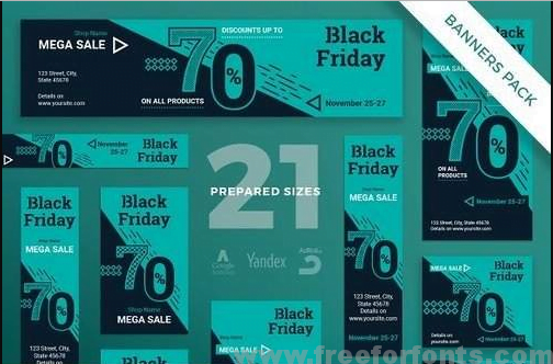 Banners Pack | Black Friday